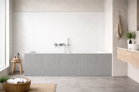 Badewannenverkleidung Holzoptik
