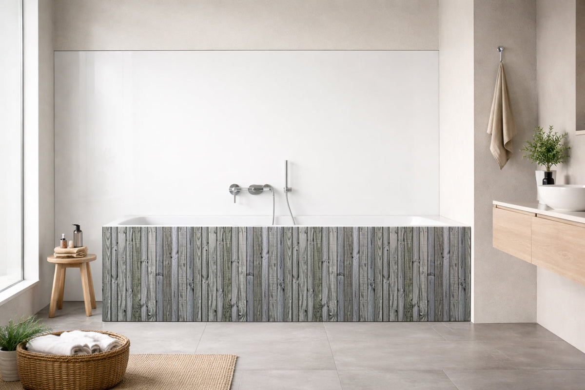 Badewannenverkleidung Holzoptik