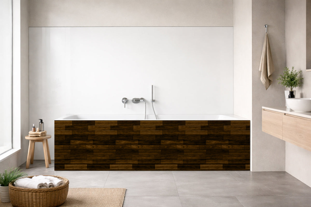Badewannenverkleidung Holzoptik