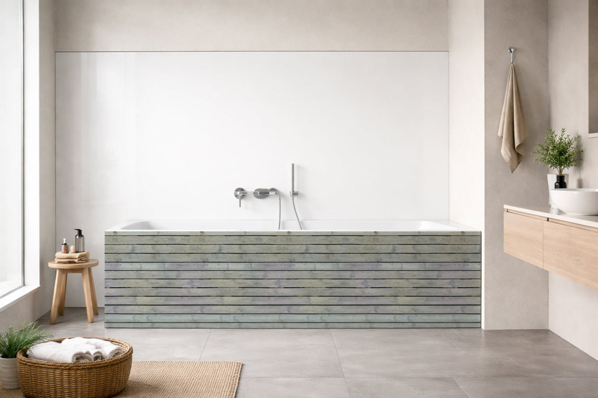 Badewannenverkleidung Holzoptik