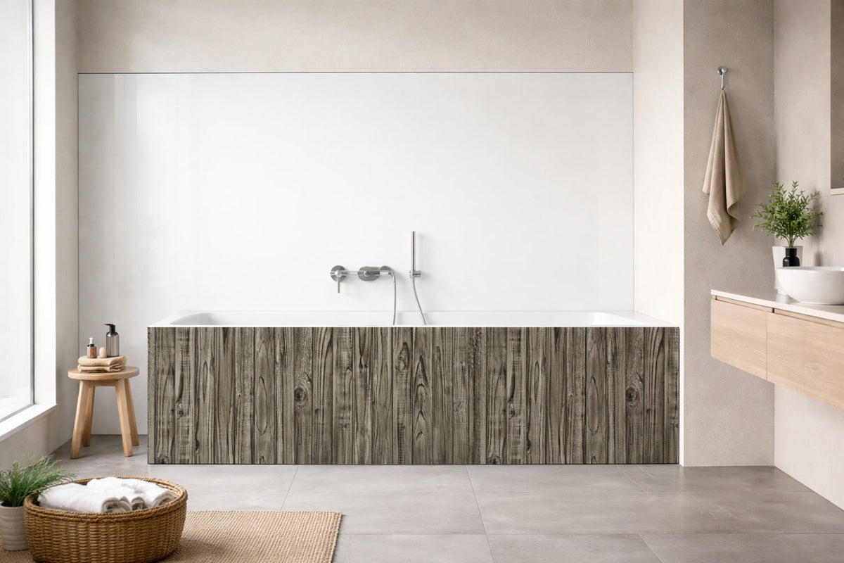 Badewannenverkleidung Holzoptik