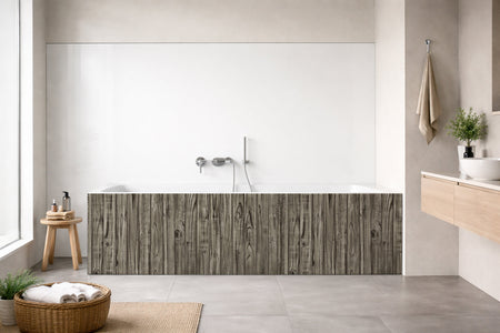 Badewannenverkleidung Holzoptik