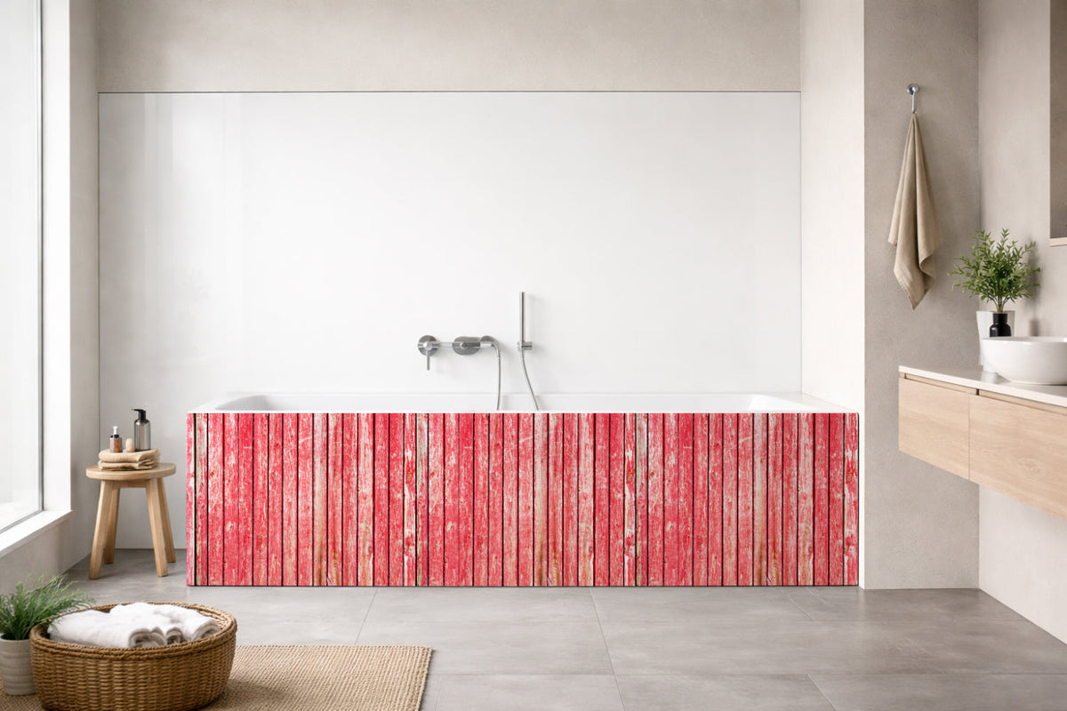 Badewannenverkleidung Holzoptik