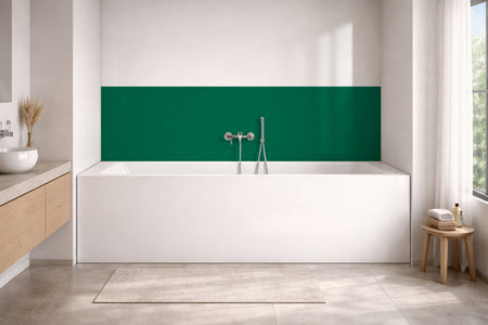 Badewannenverkleidung Einfarbig RAL 6016 (Türkisgrün)