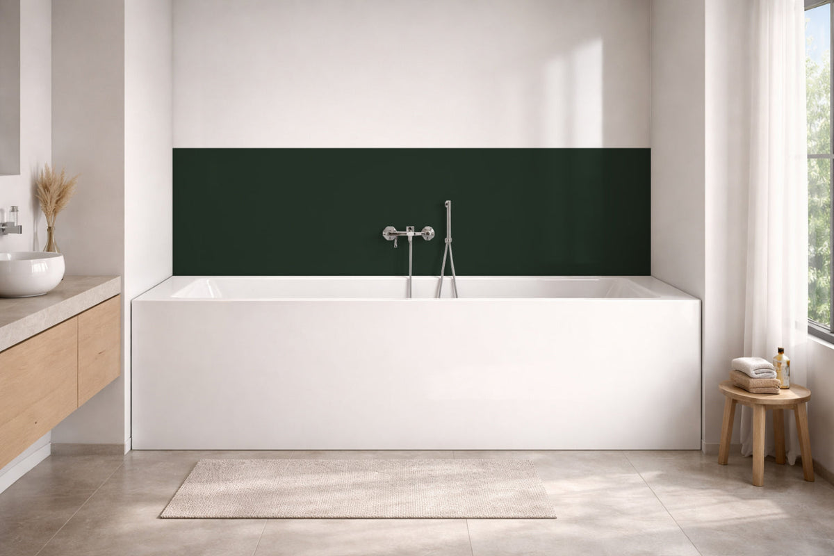 Badewannenverkleidung Einfarbig RAL 6009 Tannengrün