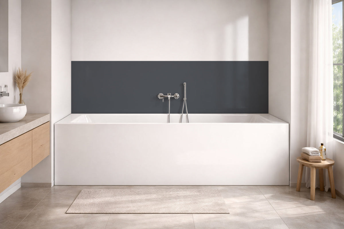 Badewannenverkleidung Einfarbig RAL 7015 Schiefergrau