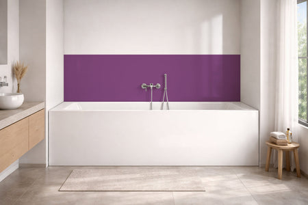 Badewannenverkleidung Einfarbig RAL 4008 Signalviolett