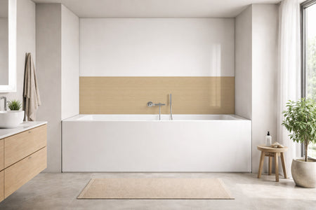 Badewannenverkleidung Holzoptik