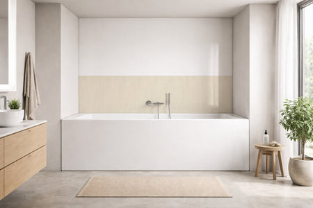 Badewannenverkleidung Holzoptik