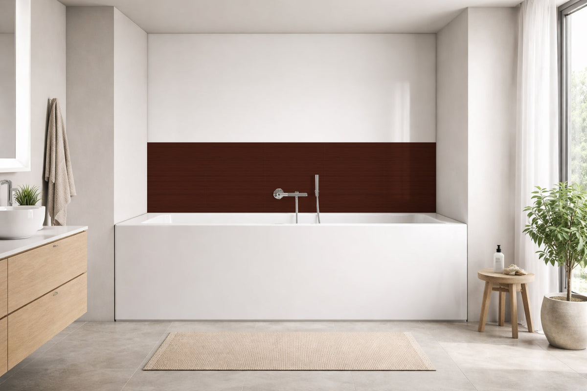 Badewannenverkleidung Holzoptik
