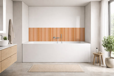Badewannenverkleidung Holzoptik