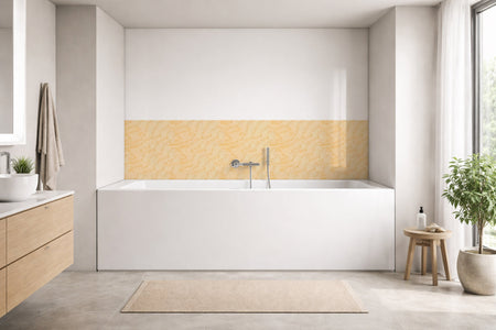 Badewannenverkleidung Holzoptik