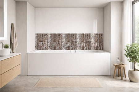 Badewannenverkleidung Holzoptik