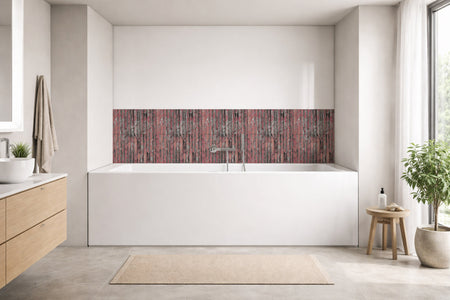 Badewannenverkleidung Holzoptik