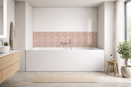 Badewannenverkleidung Holzoptik