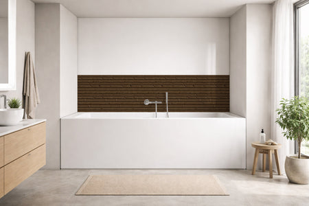Badewannenverkleidung Holzoptik