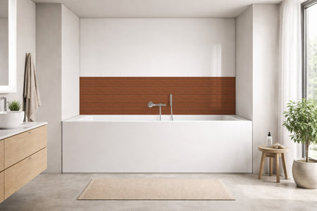Badewannenverkleidung Holzoptik