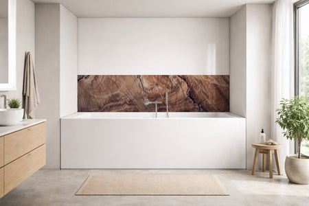 Badewannenverkleidung Holzoptik