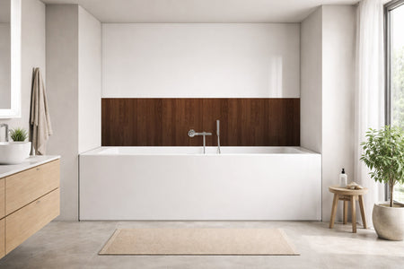 Badewannenverkleidung Holzoptik