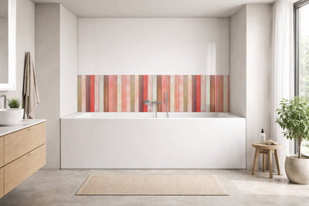 Badewannenverkleidung Holzoptik