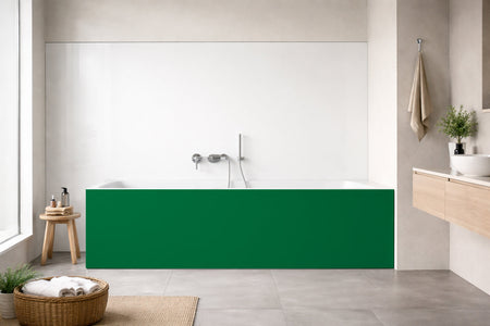 Badewannenverkleidung Einfarbig RAL 6029 (Minzgrün)