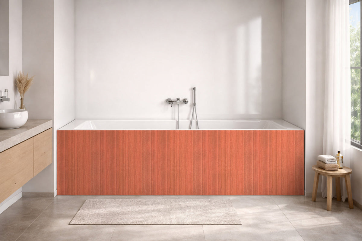 Badewannenverkleidung Holzoptik