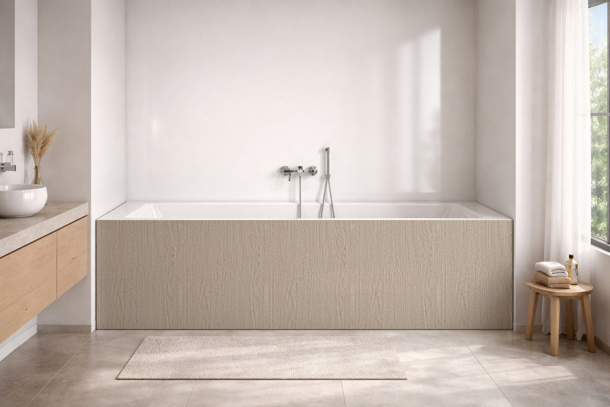 Badewannenverkleidung Holzoptik