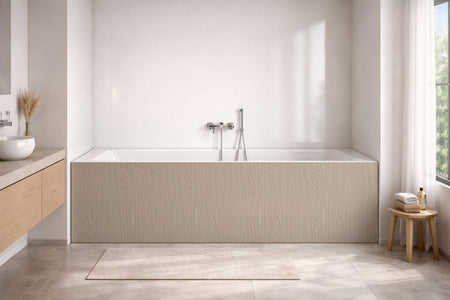 Badewannenverkleidung Holzoptik