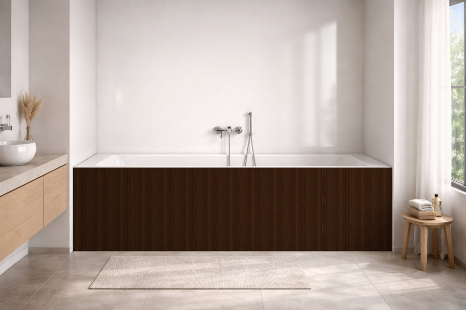Badewannenverkleidung Holzoptik