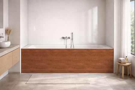 Badewannenverkleidung Holzoptik