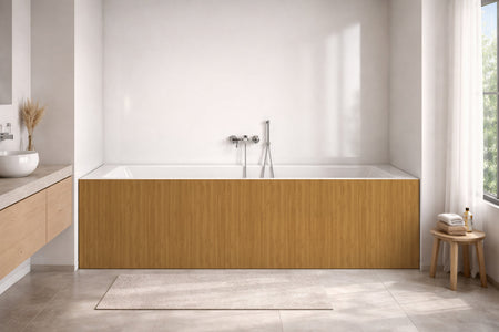 Badewannenverkleidung Holzoptik