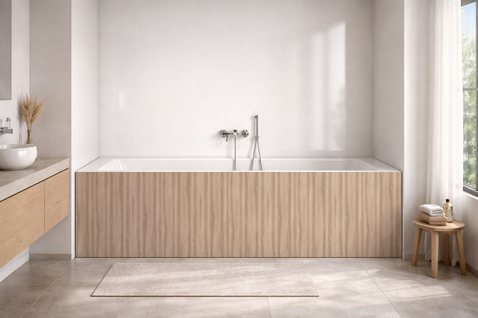 Badewannenverkleidung Holzoptik