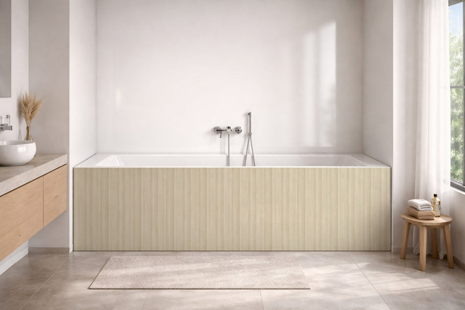 Badewannenverkleidung Holzoptik