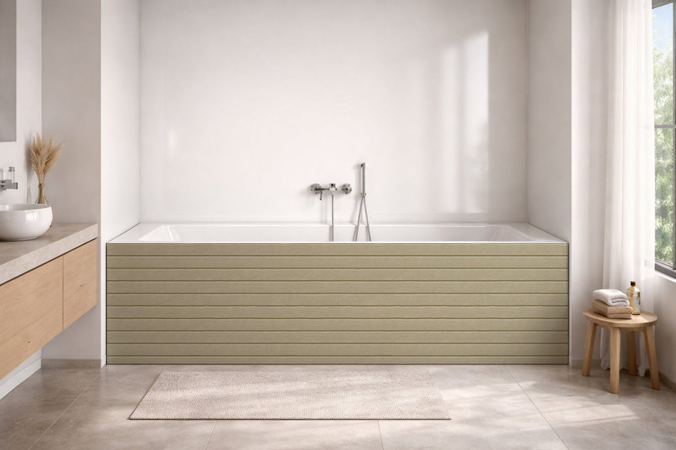 Badewannenverkleidung Holzoptik