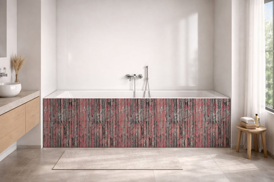 Badewannenverkleidung Holzoptik