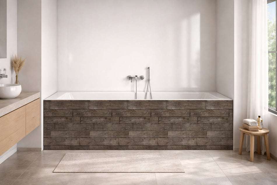 Badewannenverkleidung Holzoptik