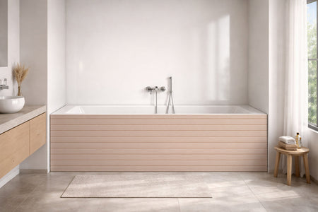 Badewannenverkleidung Holzoptik