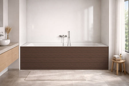 Badewannenverkleidung Holzoptik