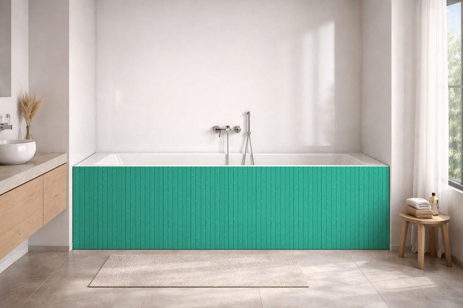 Badewannenverkleidung Holzoptik