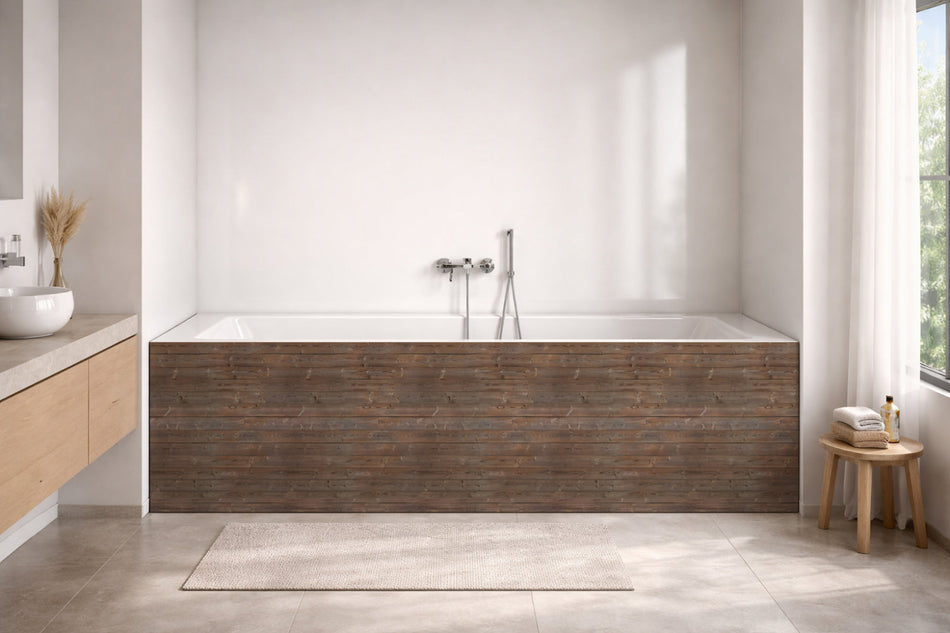 Badewannenverkleidung Holzoptik