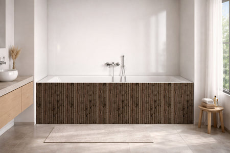 Badewannenverkleidung Holzoptik
