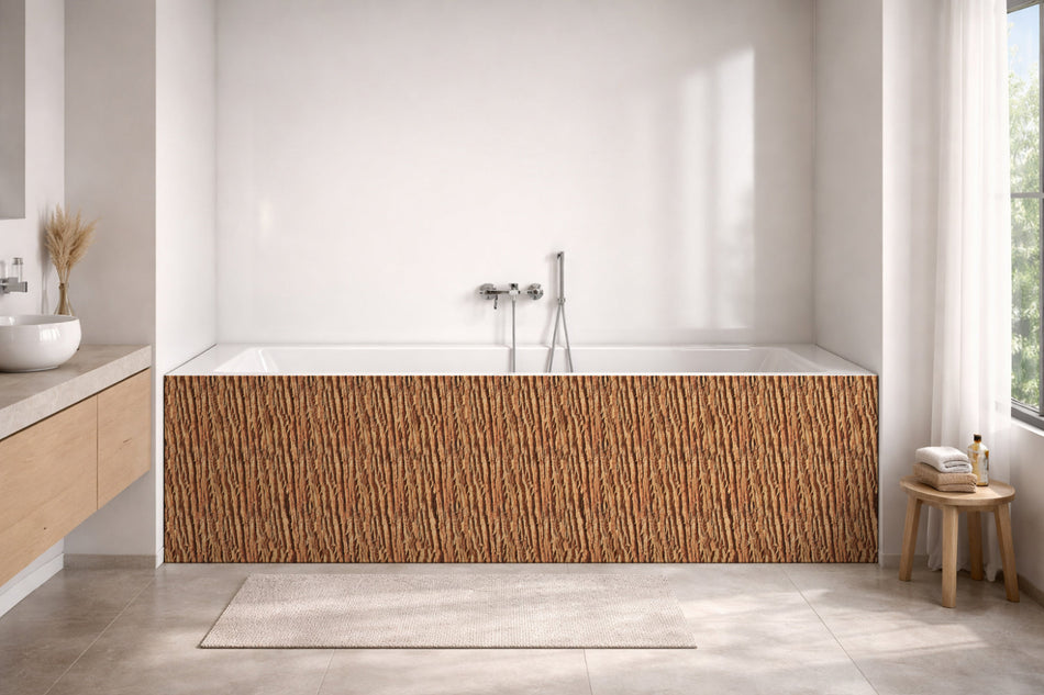 Badewannenverkleidung Holzoptik