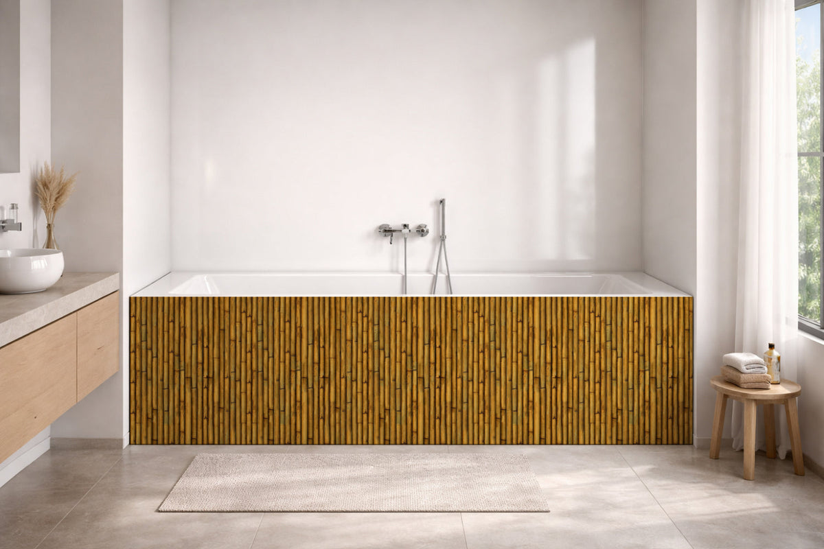 Badewannenverkleidung Holzoptik