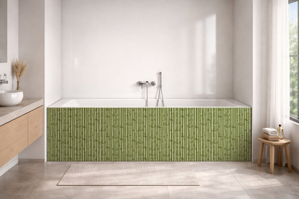 Badewannenverkleidung Holzoptik