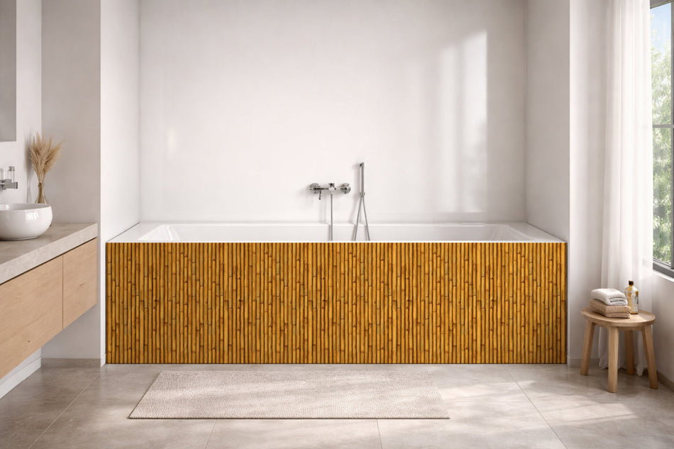 Badewannenverkleidung Holzoptik