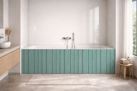 Badewannenverkleidung Holzoptik