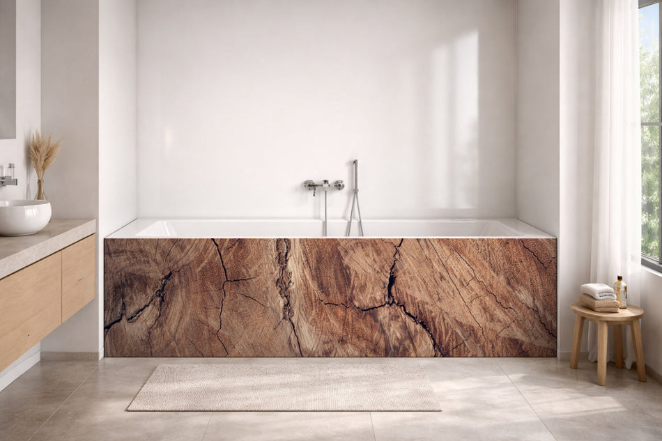 Badewannenverkleidung Holzoptik