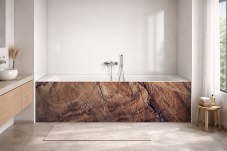 Badewannenverkleidung Holzoptik