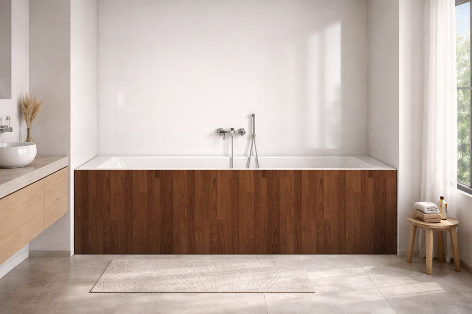 Badewannenverkleidung Holzoptik
