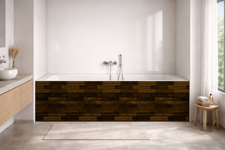 Badewannenverkleidung Holzoptik